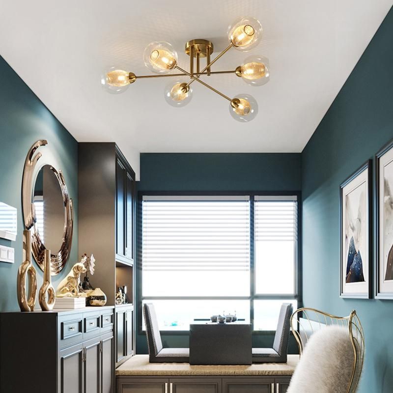 Ceiling Lamp Postmodern Warm Romantic Living Room Lamp Bedroom Dining Room Lamp