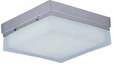 Modern Simple Square Ceiling Lamp with Casting Glass