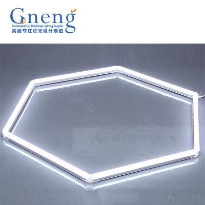 DIY Hexagon LED Light Ceiling Light Car Detailing Lights