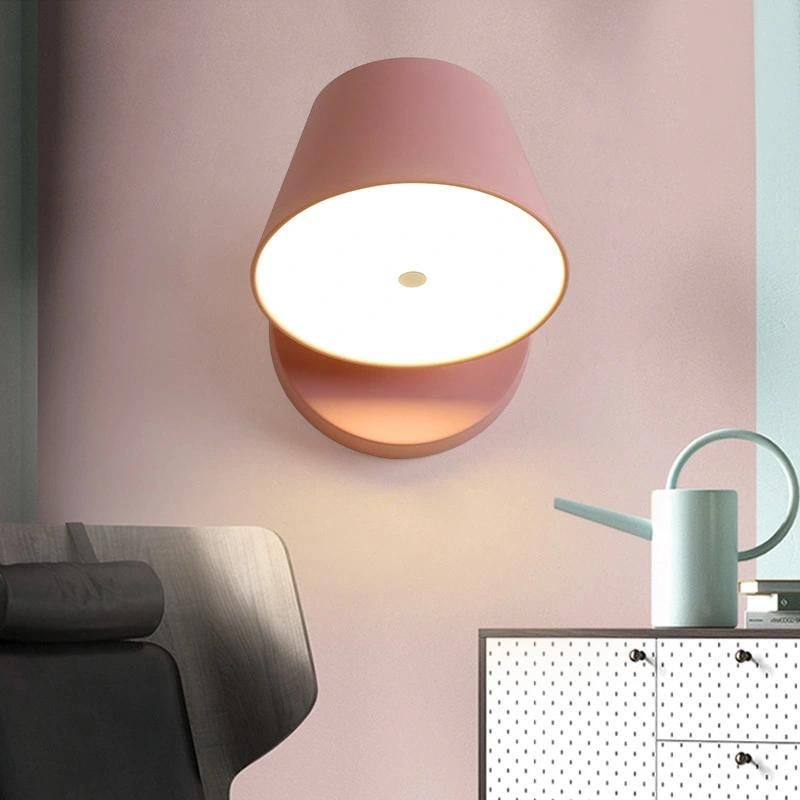 Modern Wall Light Metal Glass Multi-Colour Drum Wall Lamp Tam Tam 1 Light Wall Sconce (WH-OR-206)