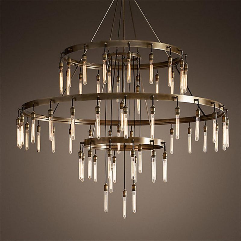 Luxury Indoor Light Decorative Modern Glass Chandelier
