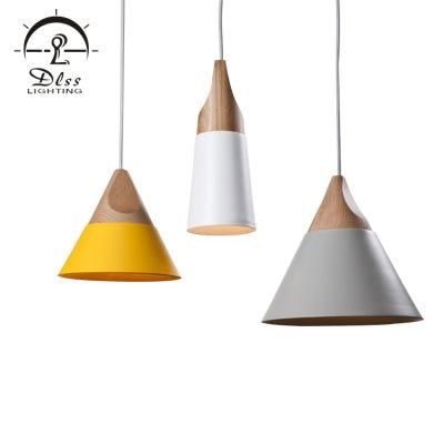 Modern Decorative Hanging Pendant Light Wood Fancy Pendant Lighting
