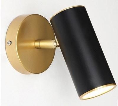 Nordic LED Wall Lamp Modern Iron Lamps for Living Room Bedroom Study Bedside Reading Lamp (WH-OR-56)