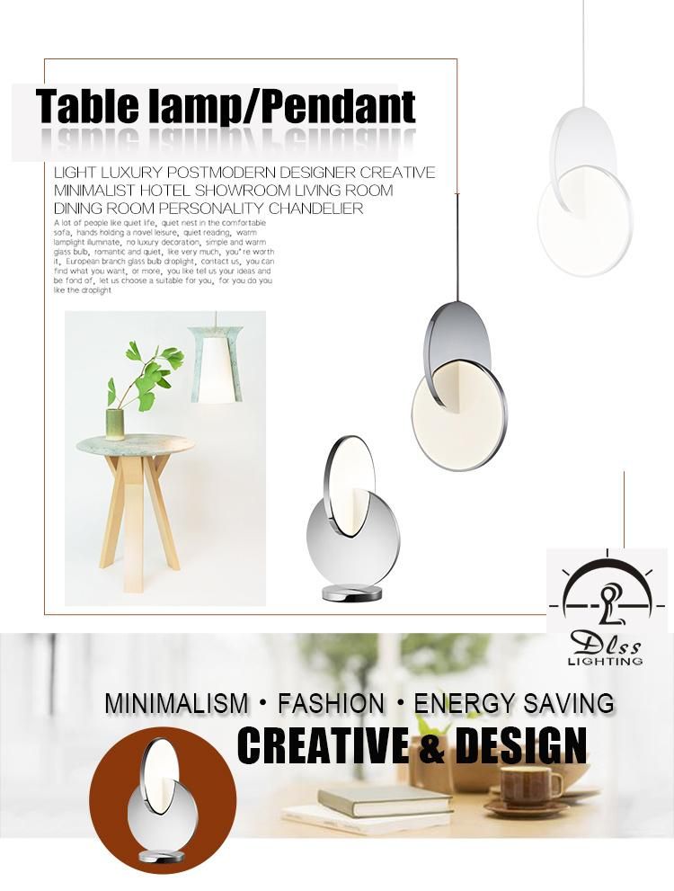 Interior Lighting Dining Room Mirror Ball Glass Acrylic Pendant Lamp