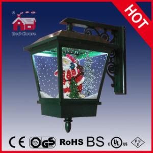 2015 Hotsale Santa Claus Christmas Wall Lamp with Music