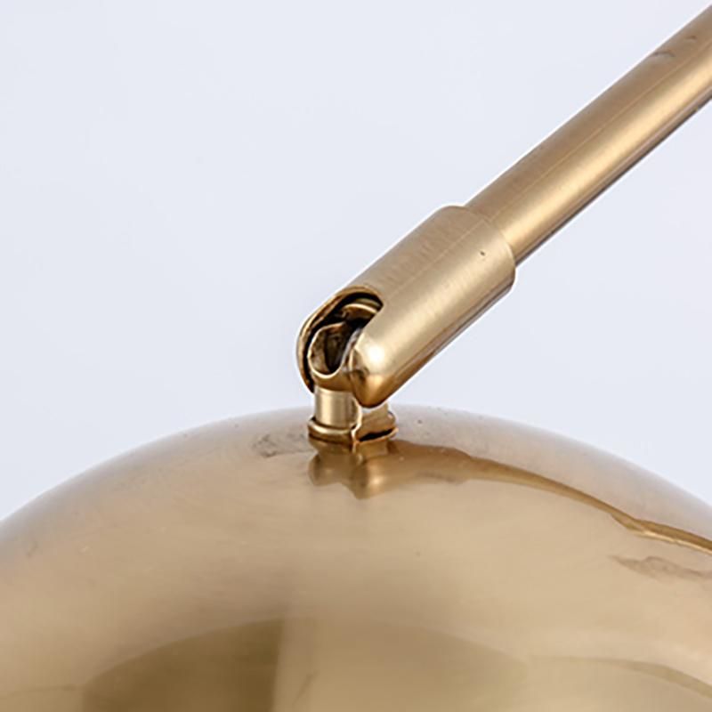 Golden Shade Adjustable Angle Traditional Table Lamp Reading Lamp Light