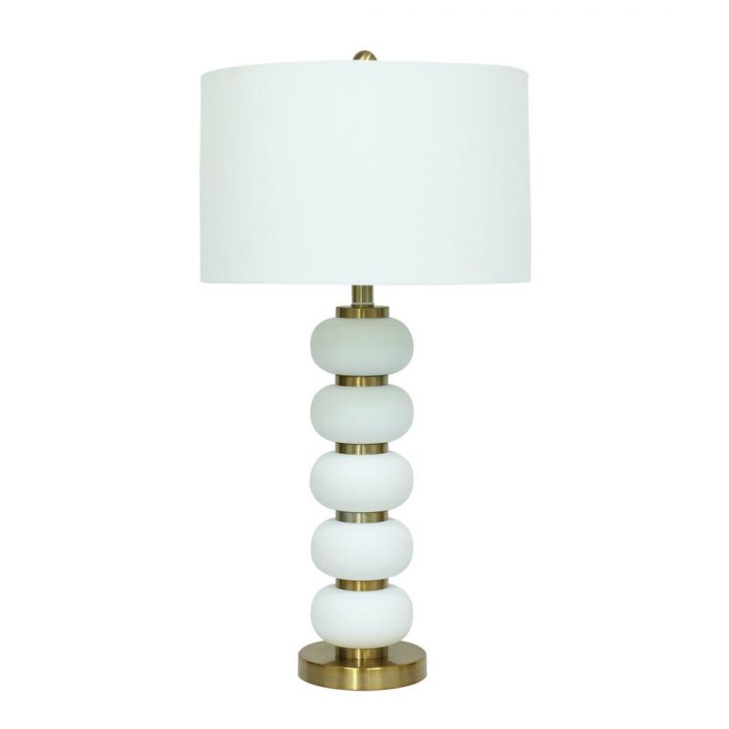 European-Style Minimalist Ceramic Table Lamp Bedroom Bedside Warm Personality Romantic Warm Light Living Room Guest Room Lamp Table Lamp Floor Lamp