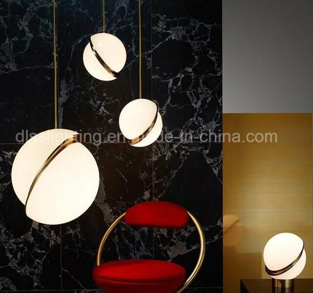 Modern Aryclic Ball Table Lighting Drawing Room Decorating Desk Lamp