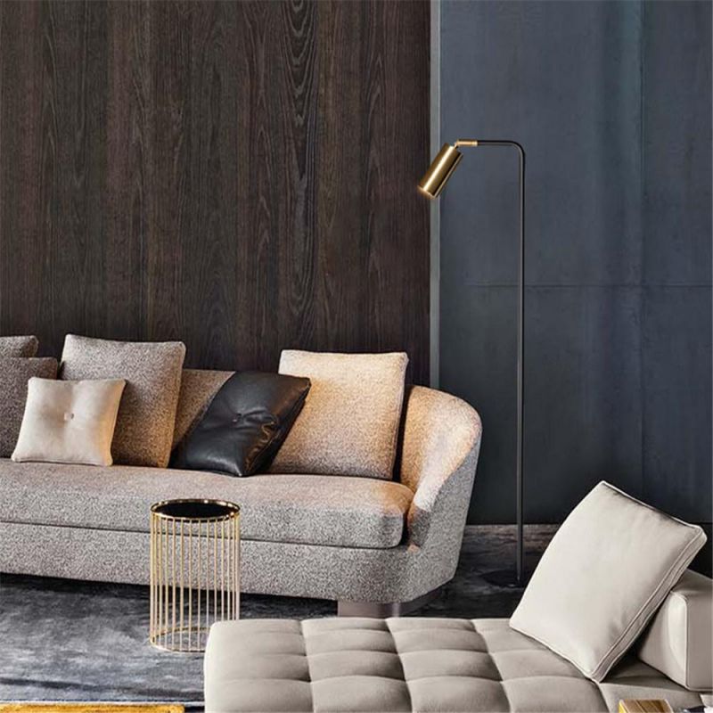 Home Standing Lighting Iron Adjustable Floor Reading Lamps