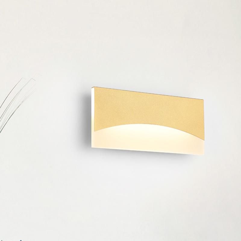 Simple Modern Bedside Light Creative Personality Circular Living Room LED Decorative Wall Lamp