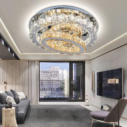 K5 Modern Crystal Ceiling Light for Living Room Bed Room Decoration