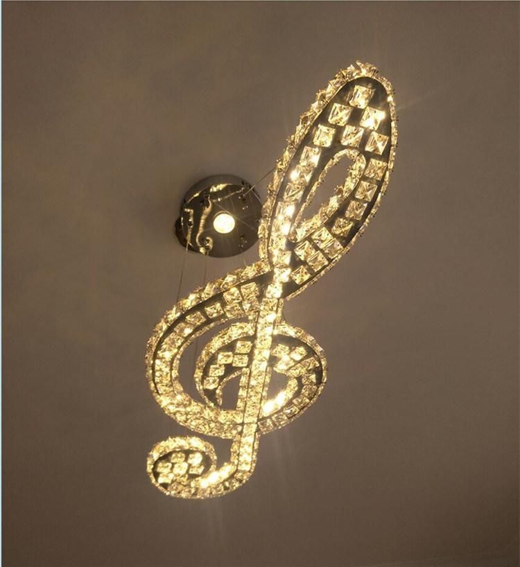 Crystal Glass Ceiling Lights Music Lampshade for Indoor Home Lighting Fixturs (WH-CA-50)