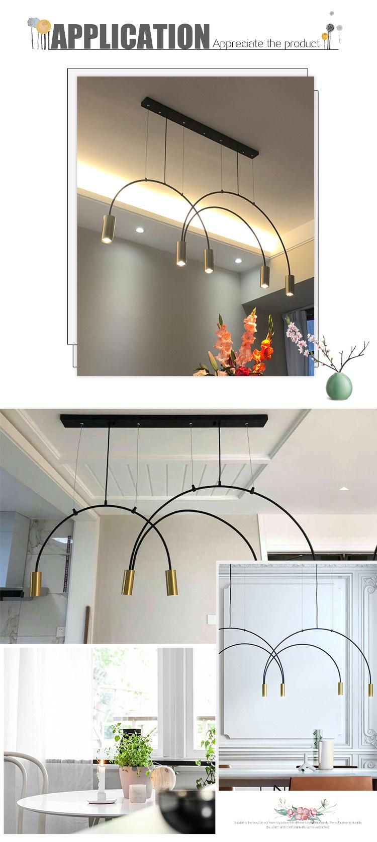 Italy Style Decorative Design for Indoor Room Chandelier Lamp GU10
