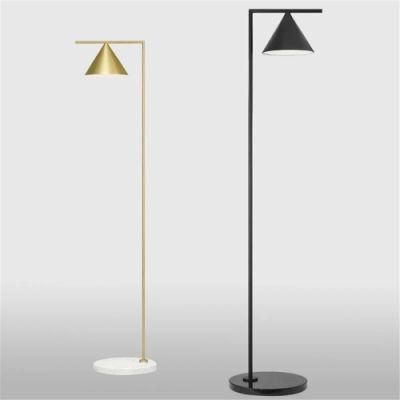 Study Bedroom Simple Modern Gold Vertical Floor Lamps for Living Room Home Decor Stand Light