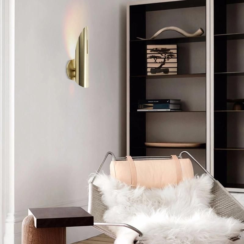 Light Luxury Wall Lamp Living Room Bedroom All Copper Bedside Lamp