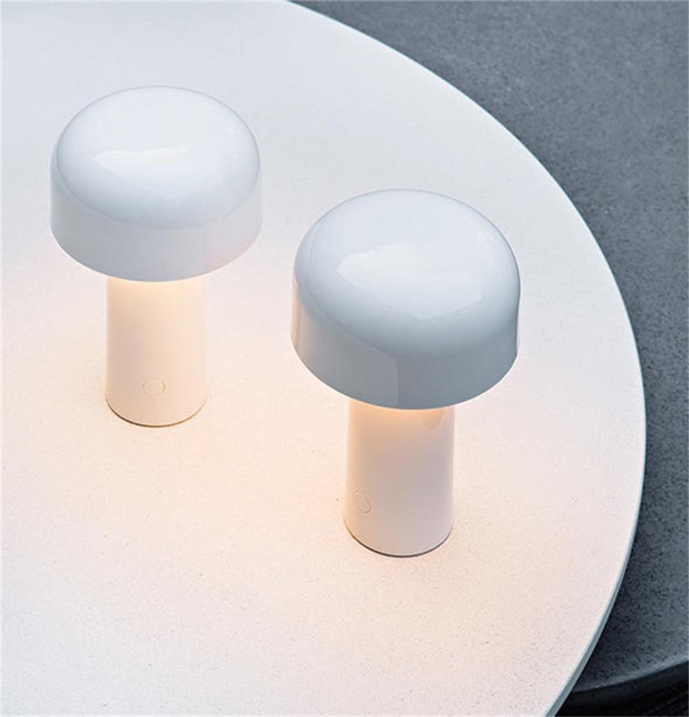 2022 Dimming Charging Touch Danish Designer Classic Nordic Internet Celebrity Simple Bedside Study LED Table Light