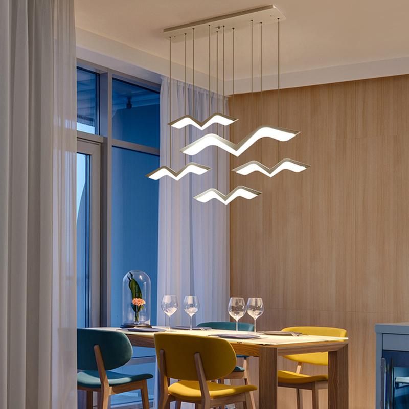 Dining Room LED Chandelier Creative Modern Light Dining Room Pendant Lamp