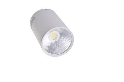 High Lumenious Isolated Driver Die Casting Aluminium 15W Tempered Glass SMD COB LED Downlight