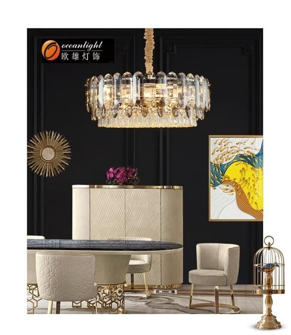 European Modern Simple Aluminum Pendant Lamp for Dining Room