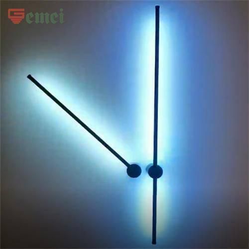 Remote Control Slender RGB Wall Lamp Living Room Hotel Aisle Background Wall