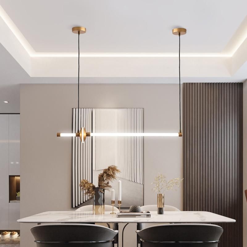 Table Chandelier Lamp Modern Minimalist LED Nordic Living Room Pendant Lamp