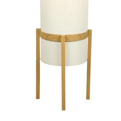 Modern Living Room Desk Lamp Nordic Creative Classic Danish Wood Pleated Lamp Bedroom Desk Lamp