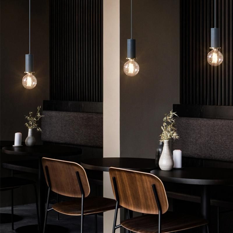 Colorful Pendant Light Fixture Small Metal Hanging Lamp Luminaire Kitchen Dining Room Effect Lamp (WH-GP-68)