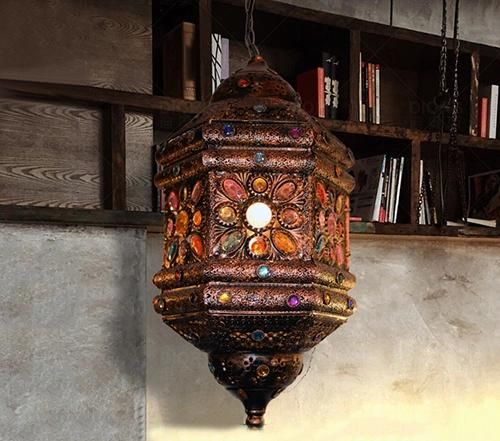 Arabic Pendant Lamp Home Lighting Hanging Pendant Light for Coffee Bar Restaurant Decoration