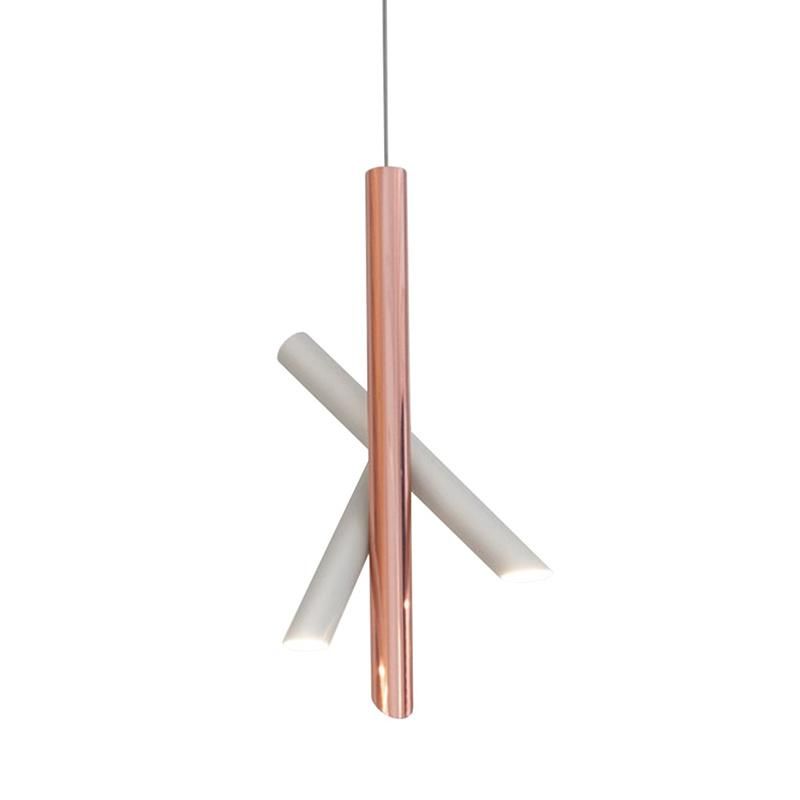 Nordic Creative Rose Gold Lamp Personality Designer Pendant Lamp Modern Simple Study Office Room Pendant Lamp (WH-AP-145)
