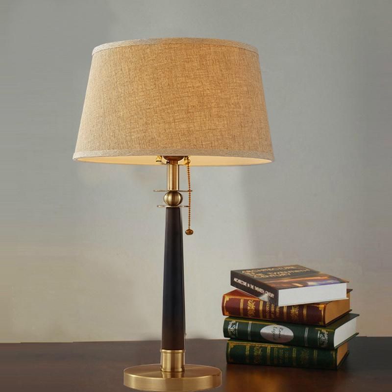 Copper Classical Vintage Style Table Lamp Desk Lamp Reading Light