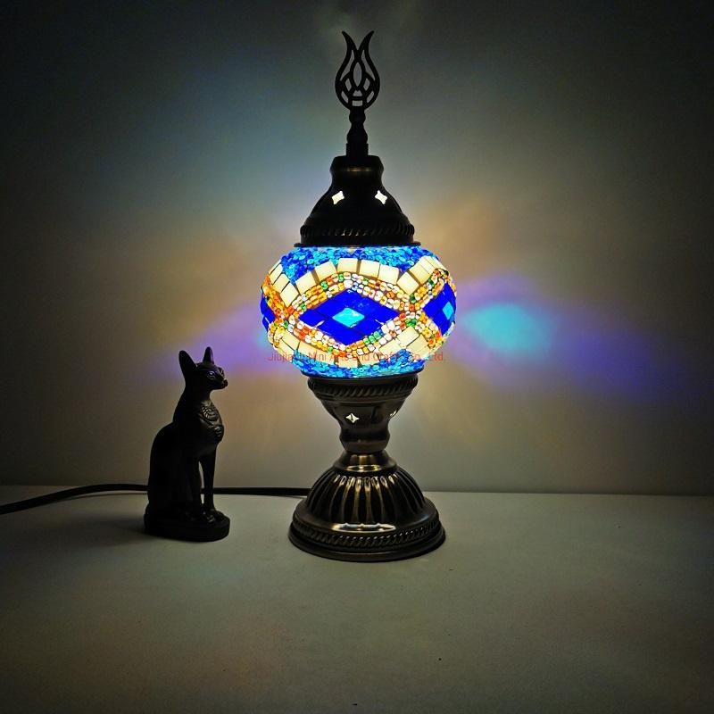 2022 Retro Style Table Light in Turkish Lamp for Bedroom Decoration