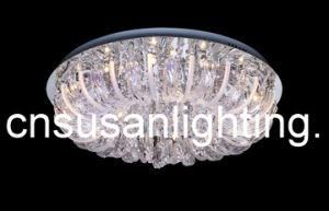 Modern LED Crystal Ceiling Light (MX7230-16) (Dia60cm Bulb Qty: 16*G4*20W)