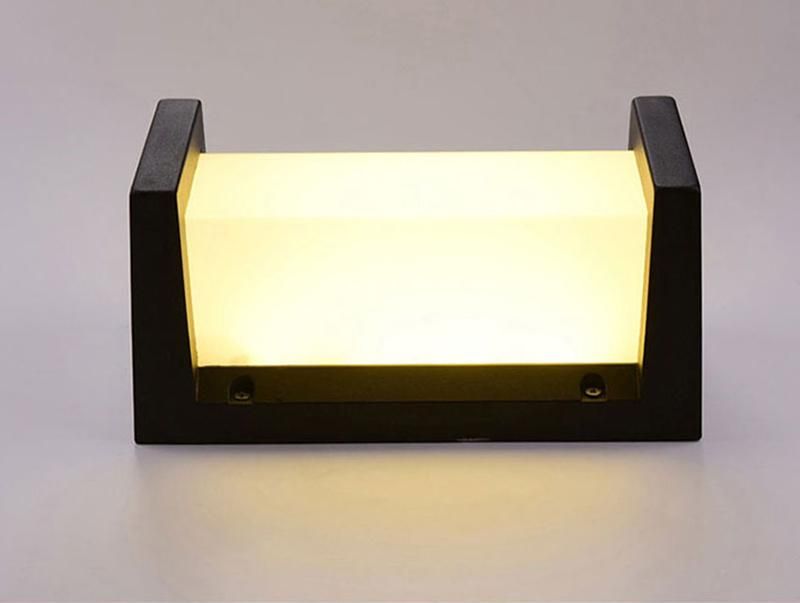 LED Indoor Outdoor Wall Lights Industrial White Black Wall Light Modern Wall Lighting Rainproof