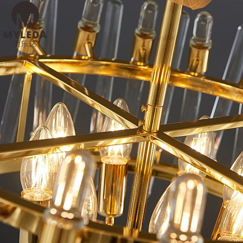 Indoor Decoration Supermarket Warehouse Office Linear LED Pendant Light