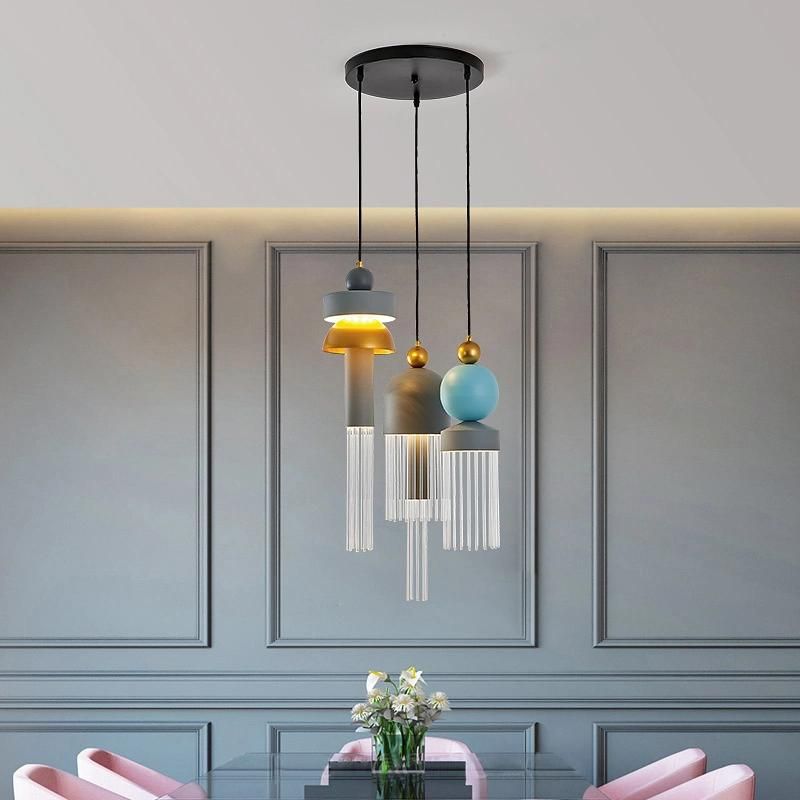 Nordic Restaurant Chandelier Bedroom Clothing Shop Modern Simple Creative Bar Pendant Light