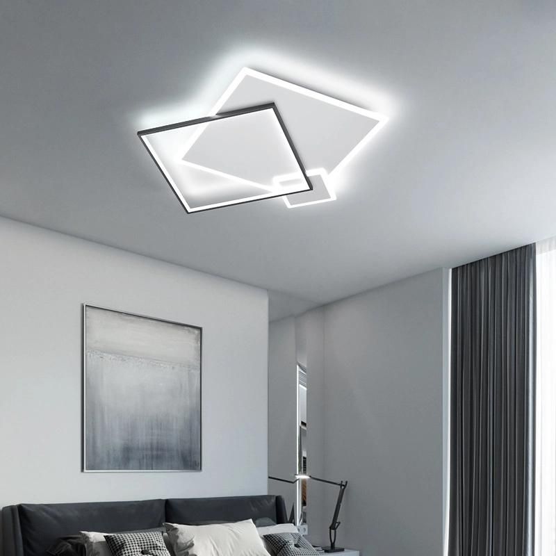 Square Modern Style Creative Design Ceiling Lamp Pendant Lamp Bedroom Lamp