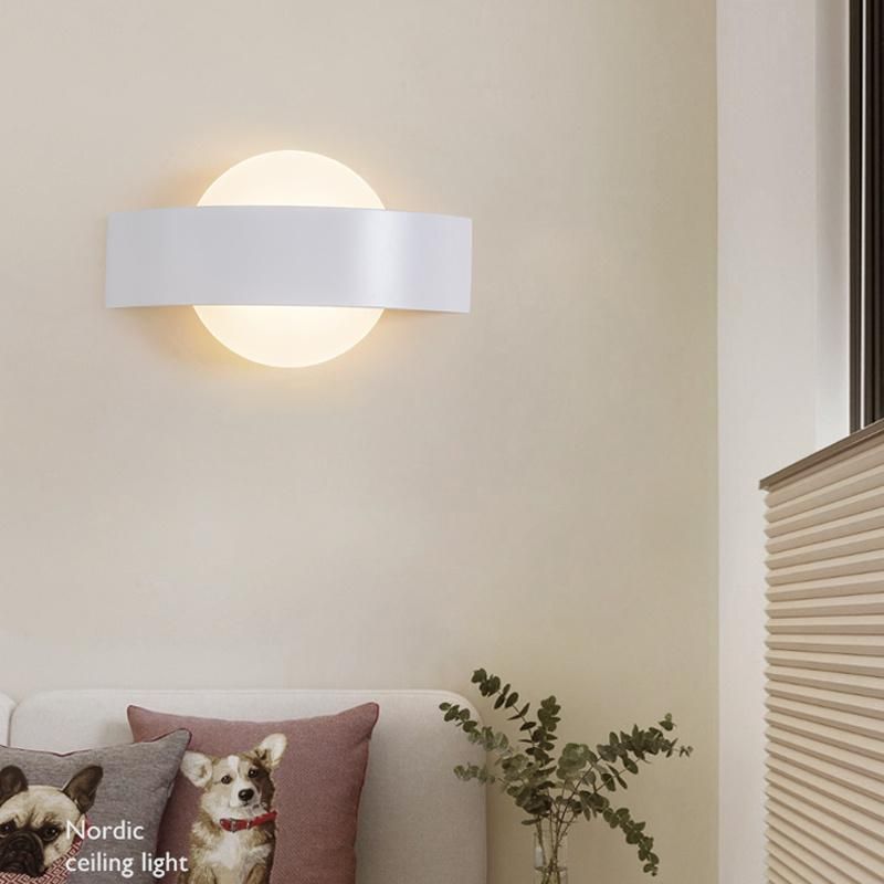 Modern Simple Creative Wall Lamp Bedside Bedroom Corridor LED Decorative Light