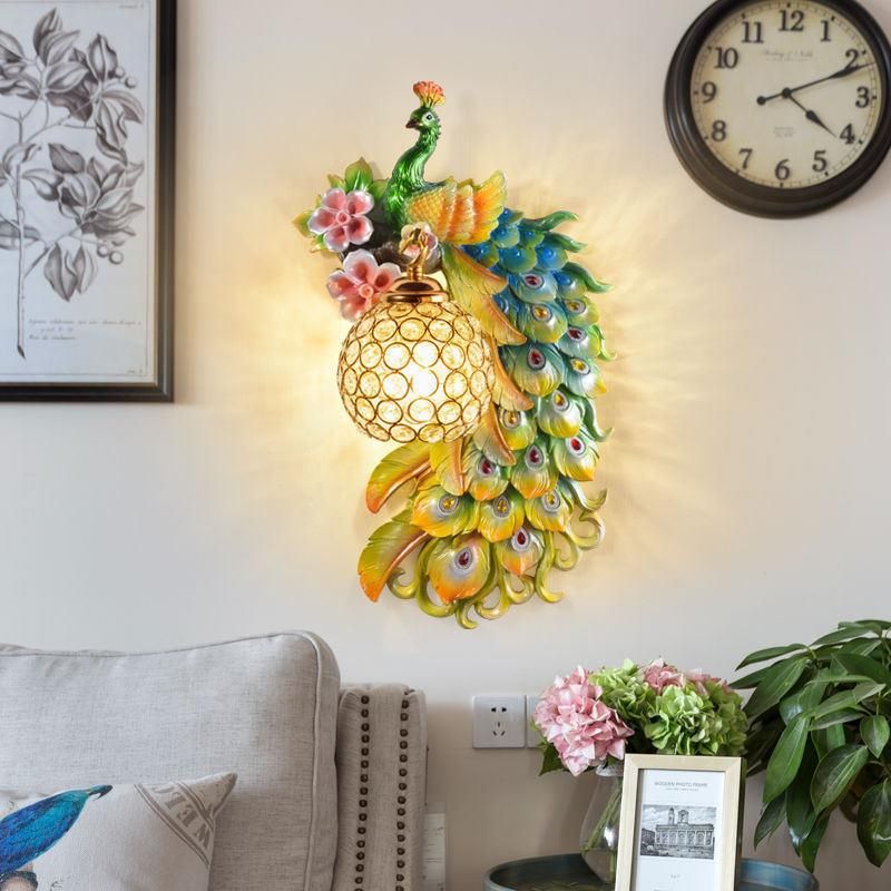 Chandelier Luxury LED Ceiling Lights Bird Lamp Crystal Chandelier Pendant Light Living Room Dining Room Sets Wall Light