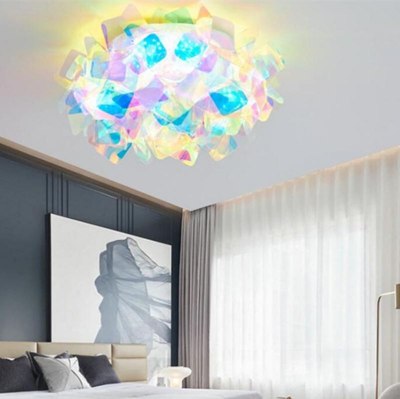 Colorful Artist Flower Wall Lamp Indoor Lamps for Living Room Restaurant Wall Light (WH-OR-193)