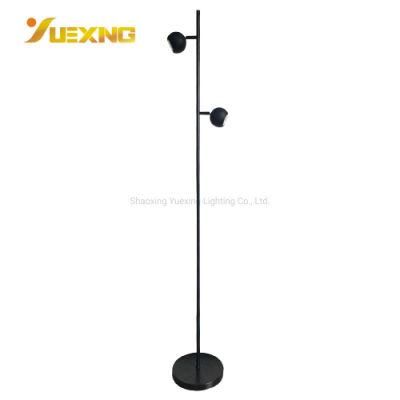 Max50W Black GU10 Ball LED Iron Floor Stand Light Lamp