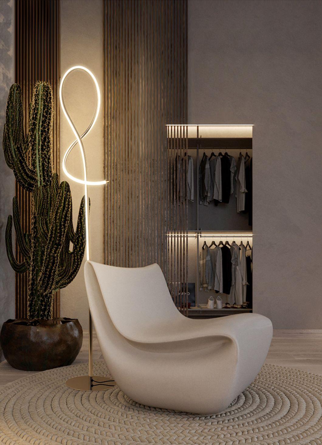 Floor Table Lamp Indoor Light Acrylic Modern Lamp