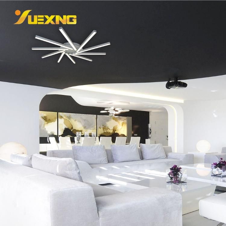 Dimmable Modern Smart Luminaire Strip Round Iron Metal LED SMD Ceiling Lights Lighting