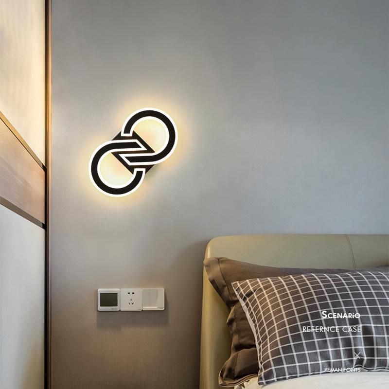 Modern Simple LED Living Room Background Wall Corridor Creative Wall Lamp