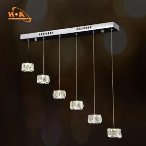 Crystal Hanging Pendant Light Modern Stair Chandeliers