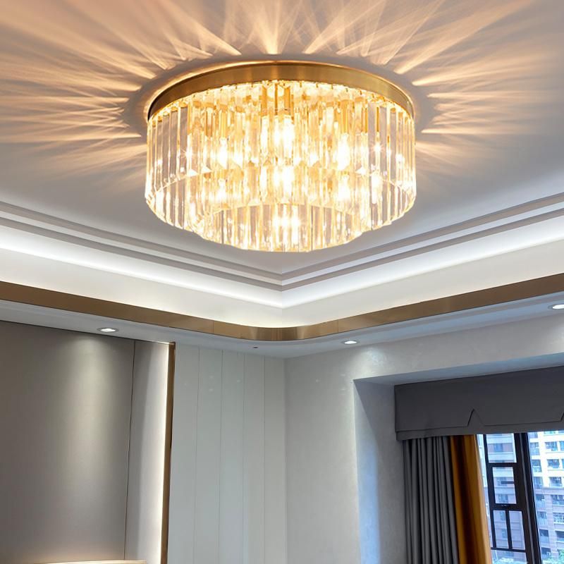 Modern Crystal Ceiling Lights Flush Mount Light for Living Room Dining Room Ceiling Light Creative (WH-CA-83)