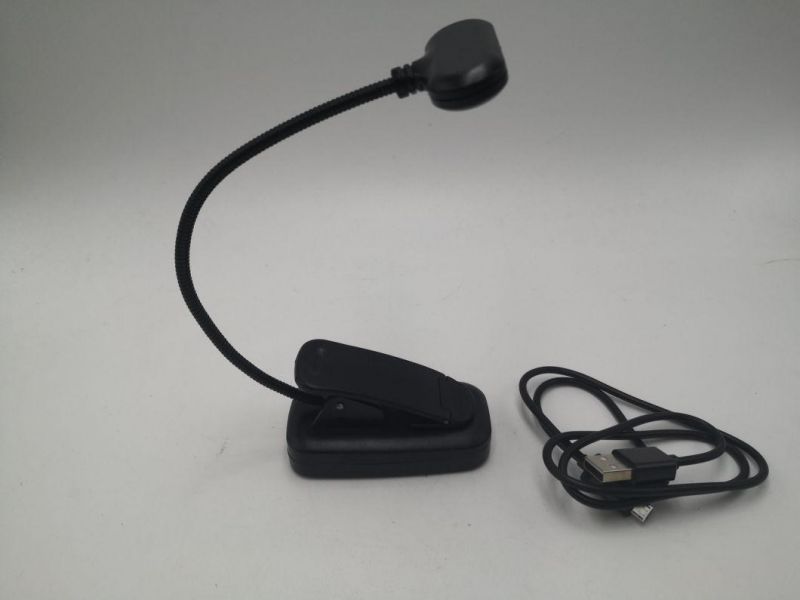 USB Charging Hose Table Black Lamp