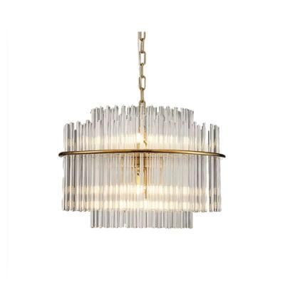 Modern Indoor Simple Mounted Glass LED Living Room Restaurant Hanging Chandelier Pendant Light LED Hanging Lamp