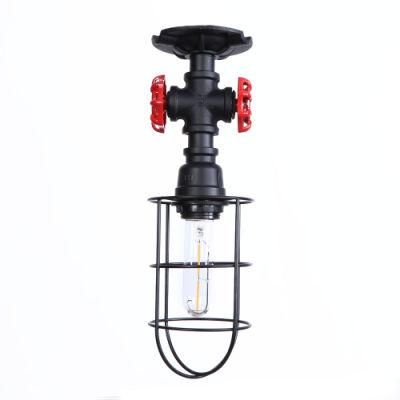 Industrial Loft Small Simple Corridor Bedroom Side Room Dining Room Steampunk Ceiling Lamp (WH-LA-37)