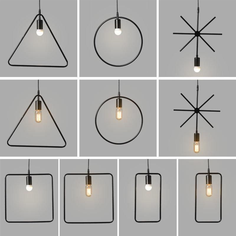 Loft Individual Pendant Lights for Kitchen Dining Room Bar Shop Lighting (WH-VP-29)