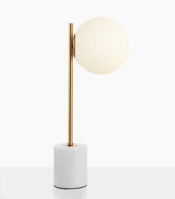 Modern Fashion Hotel Decoration LED Marble Table Lamp